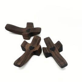 Wooden Cross Decorations, Multi-functional Spiritual Symbols for Home and Office, Great Gift Idea - Religious, Ornaments