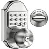 Keyless Entry Door Lock Deadbolt Sabbath Lock Keys Mechanical Stainless