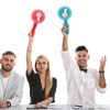 SEWACC Thumb Up Thumb Down Paddles, Pack of 4, Reusable