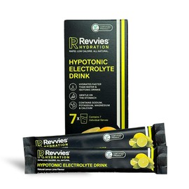 Revvies On-The-Go Hydration 7 x Single Serve Sachets (Lemon Lime)