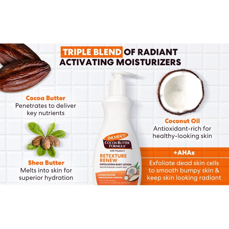 Palmer's Cocoa Butter Formula Retexture & Renew Loción Corporal para