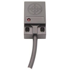 CNCTEC Inductive Sensor TL-W5MB2, Compact Design IP65, 5 mm, NC, PNP, Metal Detection up to 5 mm, Temperature Resistant up to 70 °C, 3-Core Cable 180 cm, Metal Detection, Proximity Switch, Sensor