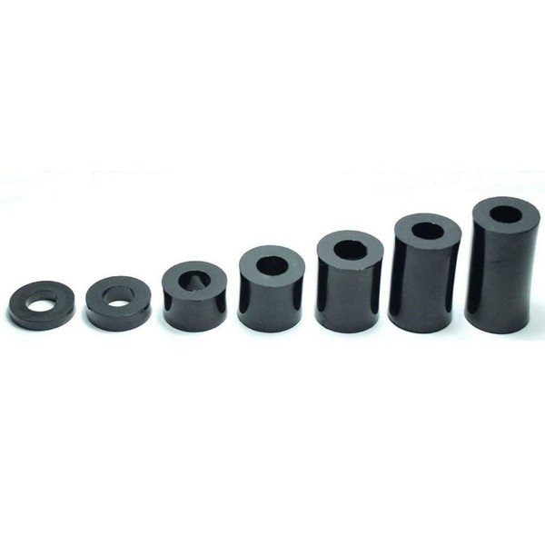 10x Plastic Spacer Sleeves M5 Screw 4 mm to 30