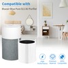 XBWW 4 Packs 511 Replacement Filters Compatible with BLUEAIR Blue