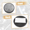 X AUTOHAUX 2 Pcs 56mm White Plastic Universal Round Reflective