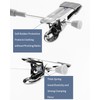 Pack of 10 Clothes Hangers, 30 cm Metal Trouser Hangers,