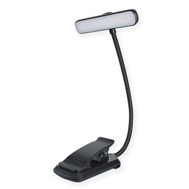 LED Rechargeable Book Light for Reading in Bed - Eye Caring 3 Color Temperatures,Stepless Dimming Brightness,80 Hrs Runtime Small Lightweight Clip On Book Reading Light for Studying