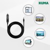 KUMA 12v Kfz Zigarettenanzünder Stecker – Auto Adapter für TV