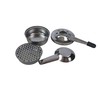 Black Rock Grill Stainless Steel Fondue Burner, Alcohol Burner, Paste