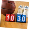 WHAMVOX 2pcs Durable Dual Sided Score Keeper for Basketball Volleyball
