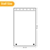 Waterproof Fabric Stall Shower Curtain Liner Long 36 x 78