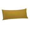 AIMANE® Long Bolster Pillowcase Cover - Body Pillow Neck Support - Orthopaedic Bolster Pillowcase Cover Nursing Pregnancy Support Long Pillowcases (King 5FT, Mustard)
