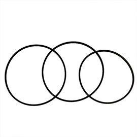 Zahara CD Drive Belt Set with 3 Straps for Sony CDP-CX300 CDP-CX335 CDPCX350 CDP-CX355