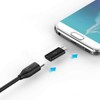 USB C Adapter, BabyElf Type C Female to Micro USB