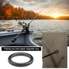 SING F LTD 60Pcs 14 Sizes Fishing Rod Guide Kit