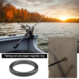 SING F LTD 60Pcs 14 Sizes Fishing Rod Guide Kit Fishing Rod Ceramic Guides Ring #2#3#4#5#5.5#6#7#8#10#12#30 Fishing Rod Eye Replacement Kit