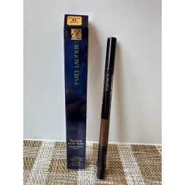 Estee Lauder The Brow Multi-Tasker 3 in 1 Pencil Powder Brush (03 Brunette) NIB