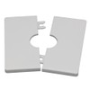 Wall Split Square Shower Arm Flange Escutcheon Plate Cover for
