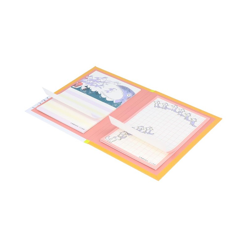 Sunstar Stationery S2846152 11 Piki Cat Sticky Notes with Hard