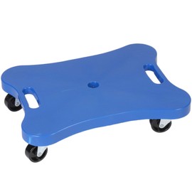 Fun and Function's Scooterboard with Handles for Kids with Gross Motor Skill Development and Motor Planning, Can Help Improve Balance, Posture and Coordination- Blue Size Large 16"L x 12"W, Weighs 2.4 lbs