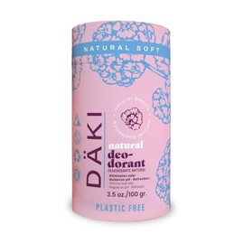 Däki Natural - Desodorante en Barra Natural Soft 100g, Unisex, Protección efectiva y equilibrada, Libre de Aluminio