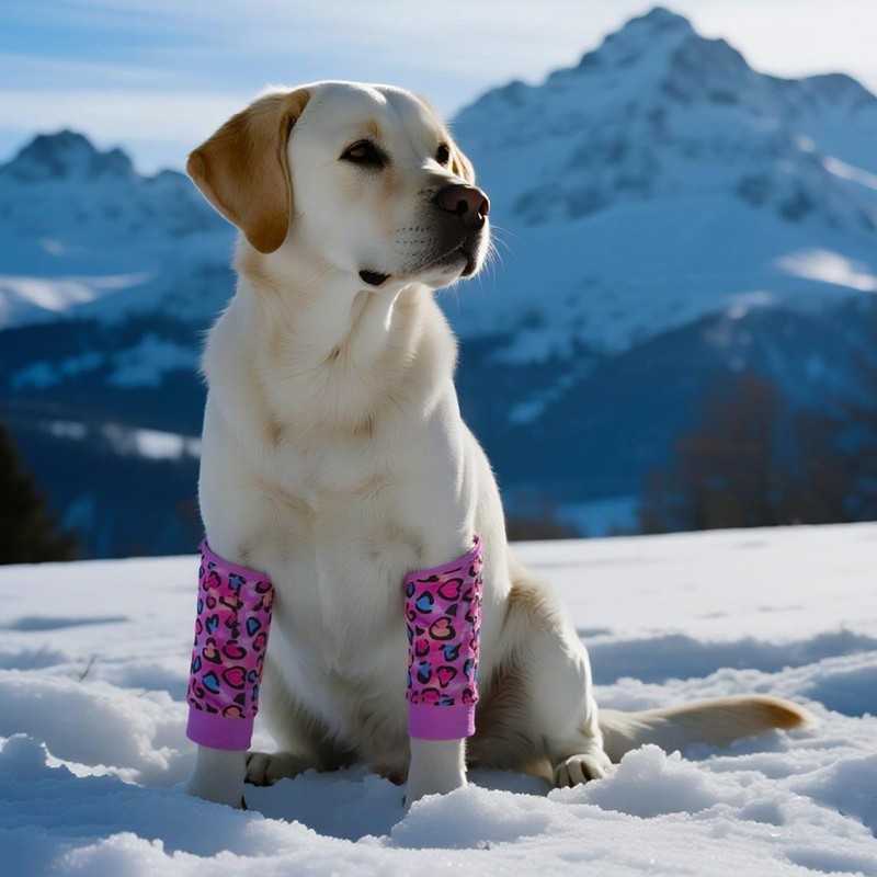 Sharkwill Dog Elbow Wraps Knee Protector Pads Elbow Callus Treatment