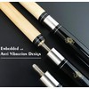 Tai ba cues 2-Piece Pool cue Stick + Hard Case,