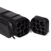 OKKO Billiard Pool Cue Hard Pro Case Black 3x6