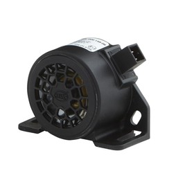 HELLA 3SL 009 148-061 Back-up Alarm - 97dB(A) - Frequency Range: 1200Hz - Bolted - Plug: AMP - Quantity: 1