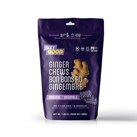 Say Good Hand Crafted Ginger Candy Chews (Original, 7.05 Ounce), Individually Wrapped