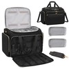 MONSTINA Professional Hairstylist Traveling Bag with Two Detachable Small Bags,Hairdressing