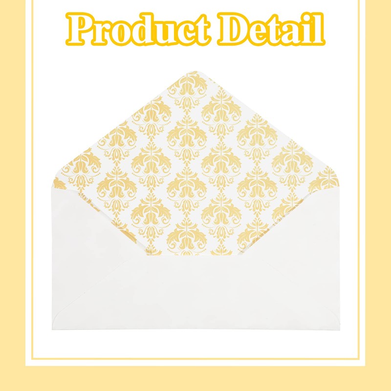 Eersida 150 Sheets Vintage Stationery Paper and Envelopes Letter Set
