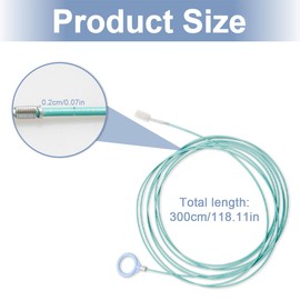 GLADFRESIT Drainage Hole Unblocking Brush High Toughness Material Car Drain Hole Cleaning Tool for Sunroof Door Petrol Tank Drain Plugging