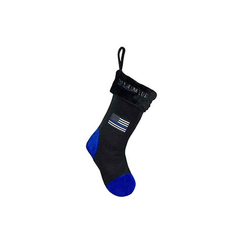 Christmas Stocking - Thin Blue Line - Police Support