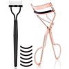 TPPICK Eyelash Curler Kit Metal Lash Curlers with Mascara Applicator