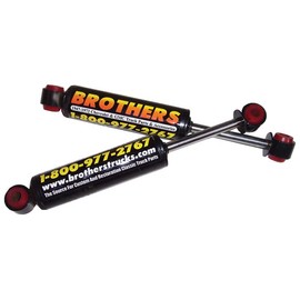 Brothers Trucks RGS63725INCH Rear Gas Shock - 5 Inch Drop - Each - Black