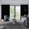 CUCRAF Black Blackout Curtains 72 inch Length 2 Panels Set,