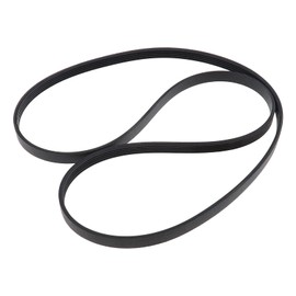 EMSea 5EPJ1225 Washing Machine Drive Belt Rubber Black 11.7mm Width 1160mm Circumference Closed Loop Timing Belt Compatible with Hoover Candy Washing Machine 41039460 41021973