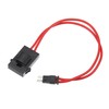 X AUTOHAUX Car Micro Fuse Holder Tap Adapter Connector 32V