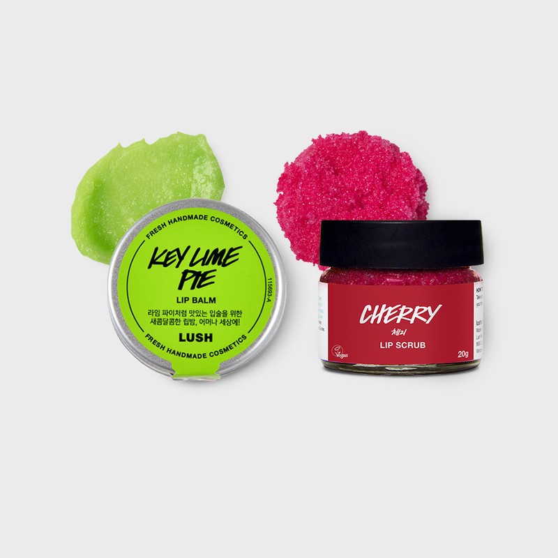 Lush [선물추천]립 밤&립 스크럽 세트 택 1 [Gift Recommendation] Lip