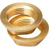Brass Replacement 3/4" BSP Flanged Metal Bath Tap Backnut -