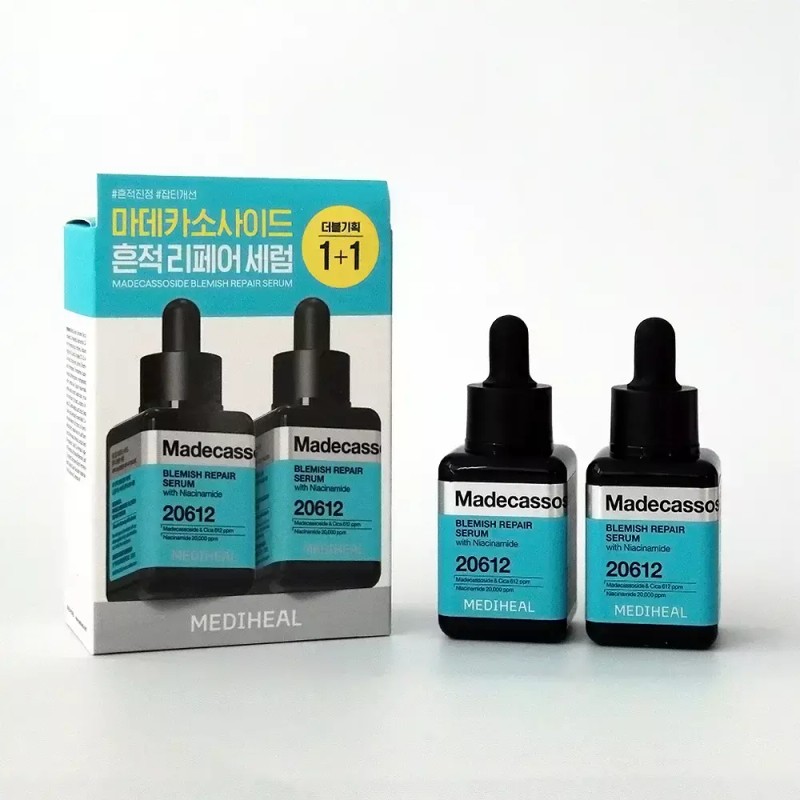 Mediheal 메디힐 마데카소사이드 흔적 리페어 세럼 40+40ml 더블 기획 Mediheal