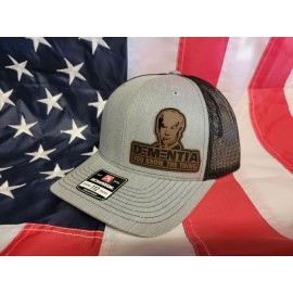 Richardson DEMENTIA YOU KNOW THE THING TRUMP 2024 FJB Trucker Snap NEW Leather Patch Cap