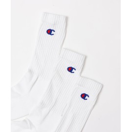 Champion Full Length Socks, 3 Pairs - whites