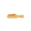 5x Dosier-Schaufel aus Holz, 7,5 cm, Mess-Löffel für Gewürze, Tee,