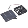 Solar Panel Fan Kit 20W IP65 Waterproof for Outside Small