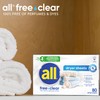 all Fabric Softener Dryer Sheets for Sensitive Skin, Free Clear,