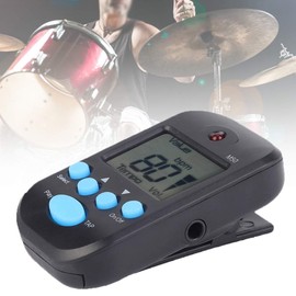 Digital Metronome Multifunctional Mini Digital Metronome Clip for Guitar Saxophone Piano Violin