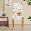 Kigai Cute Funny Kids Dinosaurs Chair Covers Set of 2,