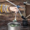 Boundless Voyage Titanium Ladle Deep Soup Spoon, Stirring & Serving